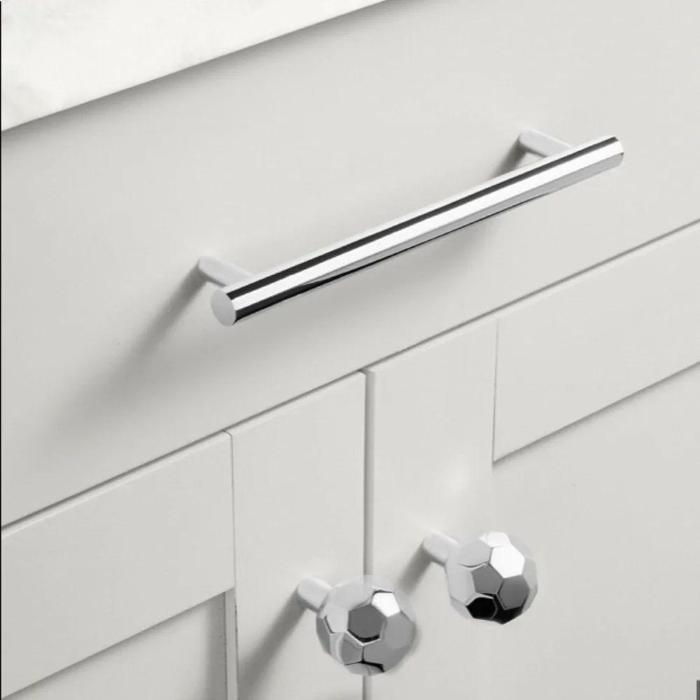 Restoration Hardware Durham Polished Chrome 4 inch Pull